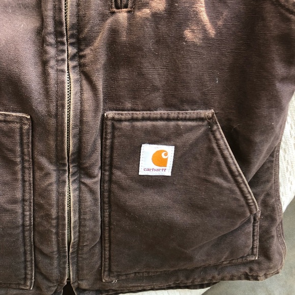 Vintage Carhartt Sherpa Vest - Picture 3 of 6